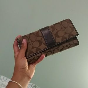 A coach wallet